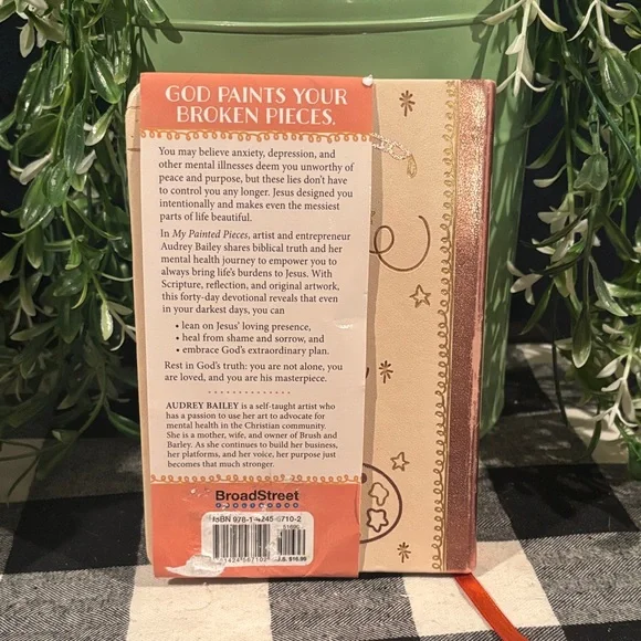 My Painted Pieces Journal - Devotional links faith and mental health - Kintsugi - Picture 5 of 5